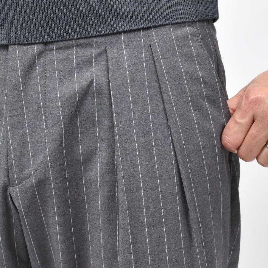 ベルウィッチ BERWICH SCOTCH スコッチ ウール ピンストライプ BERWICH（ベルウィッチ）SCOTCHスコッチ ストレッチウールライク