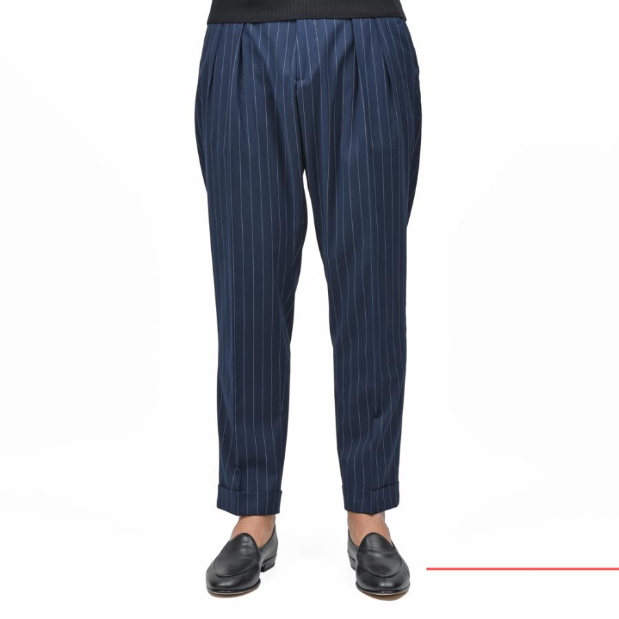 ベルウィッチ BERWICH SCOTCH スコッチ ウール ピンストライプ BERWICH（ベルウィッチ）SCOTCHスコッチ ストレッチウールライク