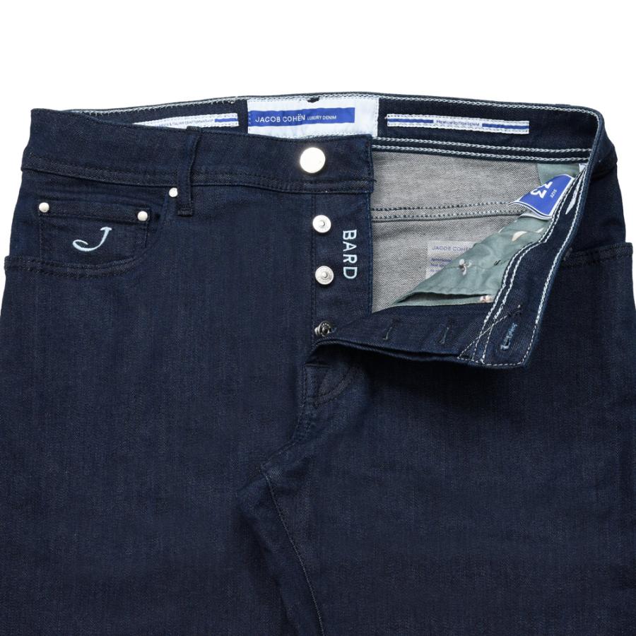 JACOB COHEN（ヤコブコーエン）BARDバード PREMIUM EDITION Sports Collection ウォッシュドコットンスリムテーパードデニム 226-32482 13055012052の画像