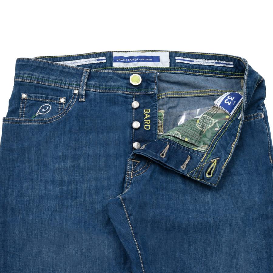 JACOB COHEN（ヤコブコーエン）BARDバード PREMIUM EDITION Sports Collection ウォッシュドコットンスリムテーパードデニム 226-32486 13055013052の画像
