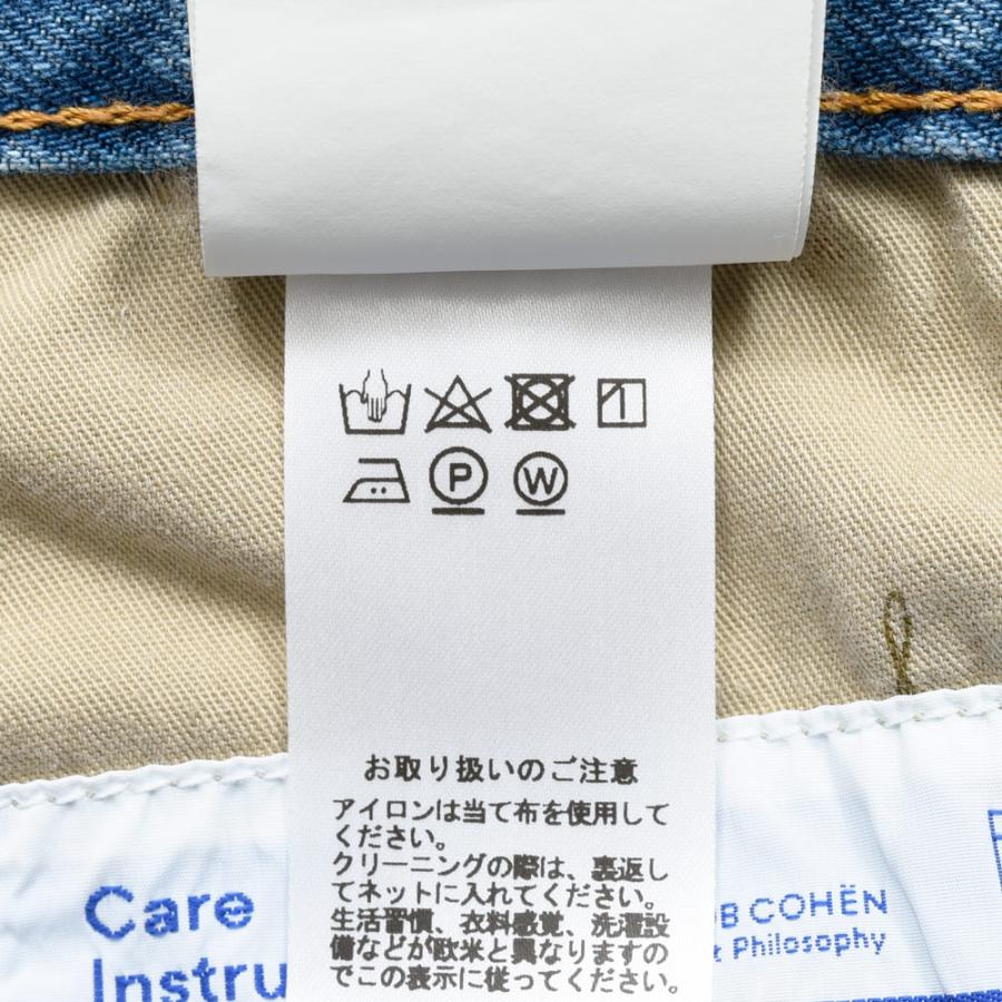 JACOB COHEN（ヤコブコーエン）SEANショーン ウォッシュドコットンレギュラーテーパードデニム 226-32142 13055016052の画像