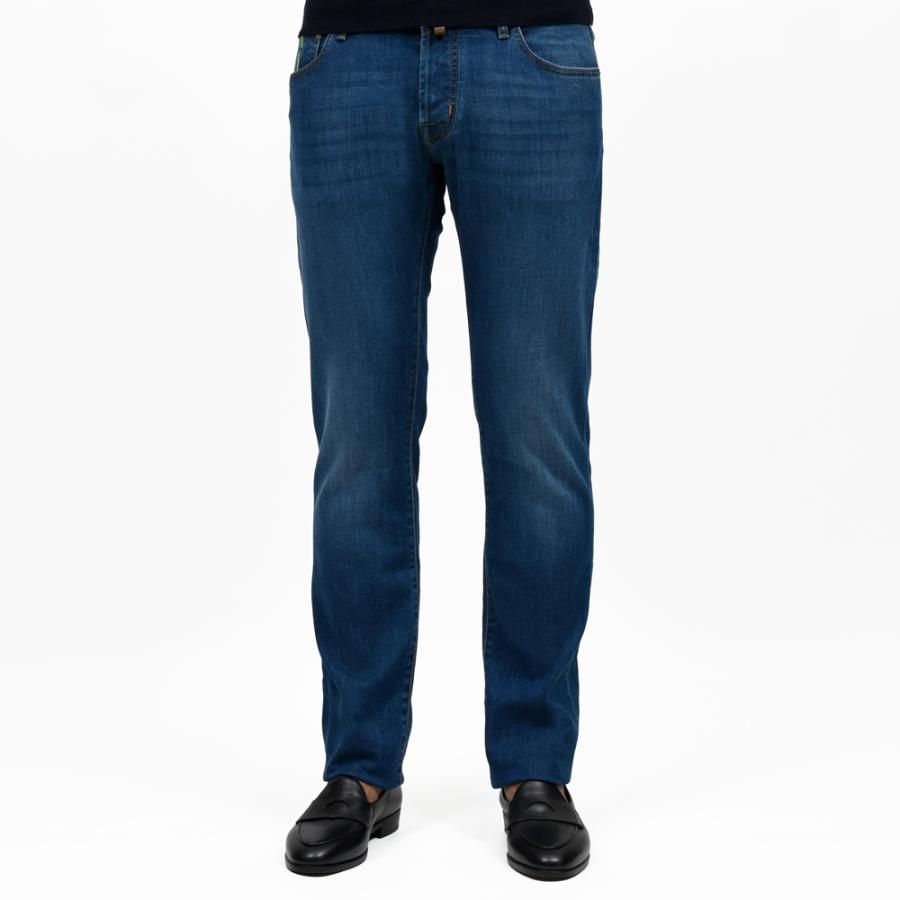 JACOB COHEN（ヤコブコーエン）NICKニック PREMIUM EDITION ウォッシュドコットンストレッチスリムテーパードデニム 226-32204 13055017052の画像
