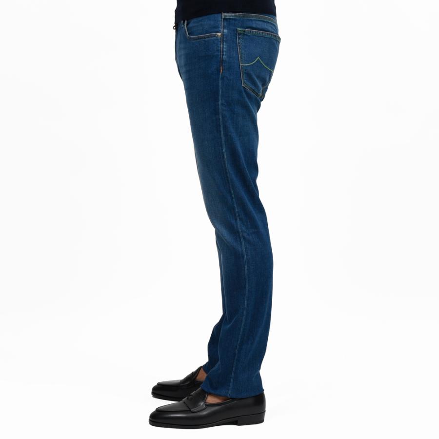 JACOB COHEN（ヤコブコーエン）NICKニック PREMIUM EDITION ウォッシュドコットンストレッチスリムテーパードデニム 226-32204 13055017052の画像