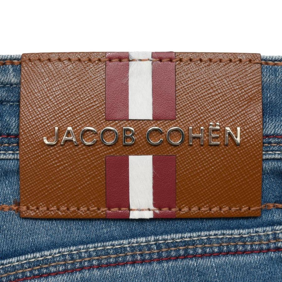 JACOB COHEN（ヤコブコーエン）BARDバード PREMIUM EDITION ウォッシュドコットンストレッチスリムテーパードデニム 226-32207 13055030052の画像