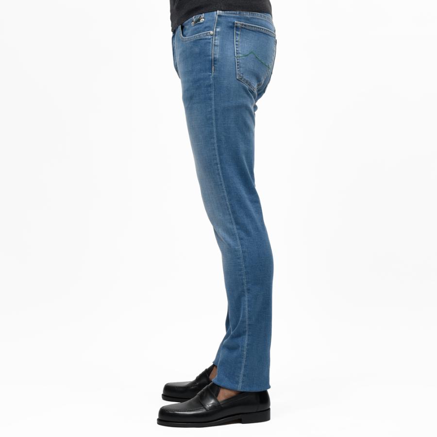JACOB COHEN（ヤコブコーエン）BARDバード PREMIUM EDITION Sports Collection ウォッシュドコットンスリムテーパードデニム 226-32476 13055031052の画像