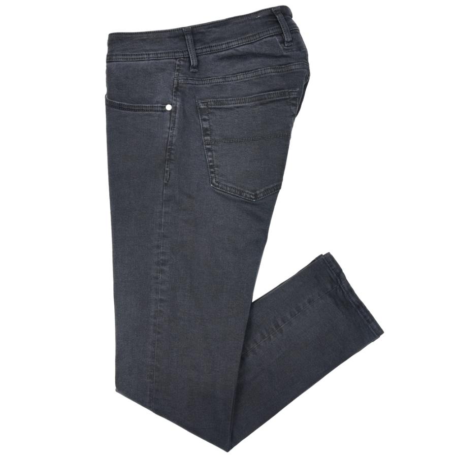 トラマロッサ レオナルド スリム 1moon ストレッチ デニム 黒 33 TRAMAROSSA（トラマロッサ）LEONARDレオナルド スーパーストレッチ