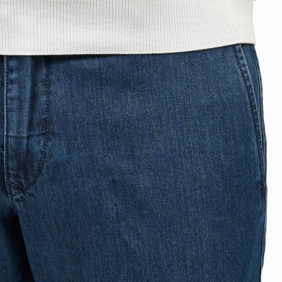 INCOTEX SLACKS（インコテックス スラックス）SLIM FIT ウォッシュドデニムテーパードパンツ 18S100/6608A/51504 13061000052の画像