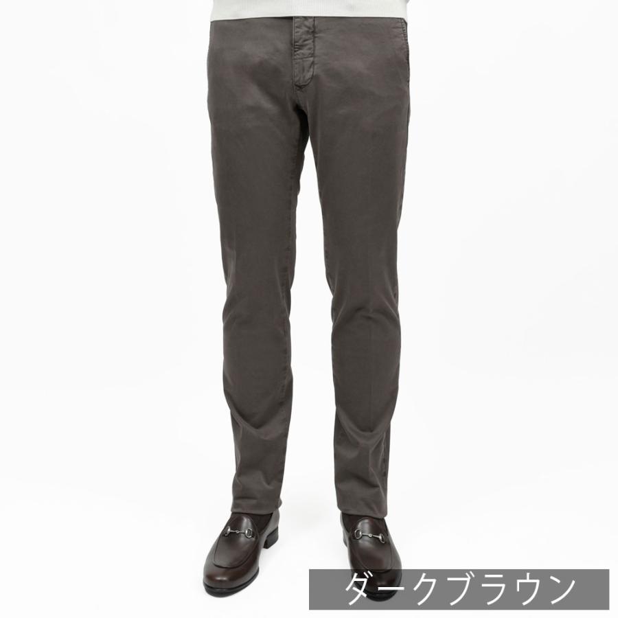 INCOTEX SLACKS（インコテックス スラックス）SLIM FIT ガーメントダイオーガニックコットンストレッチチノテーパードパンツ 18S100/9664C/51601 13061001052の画像