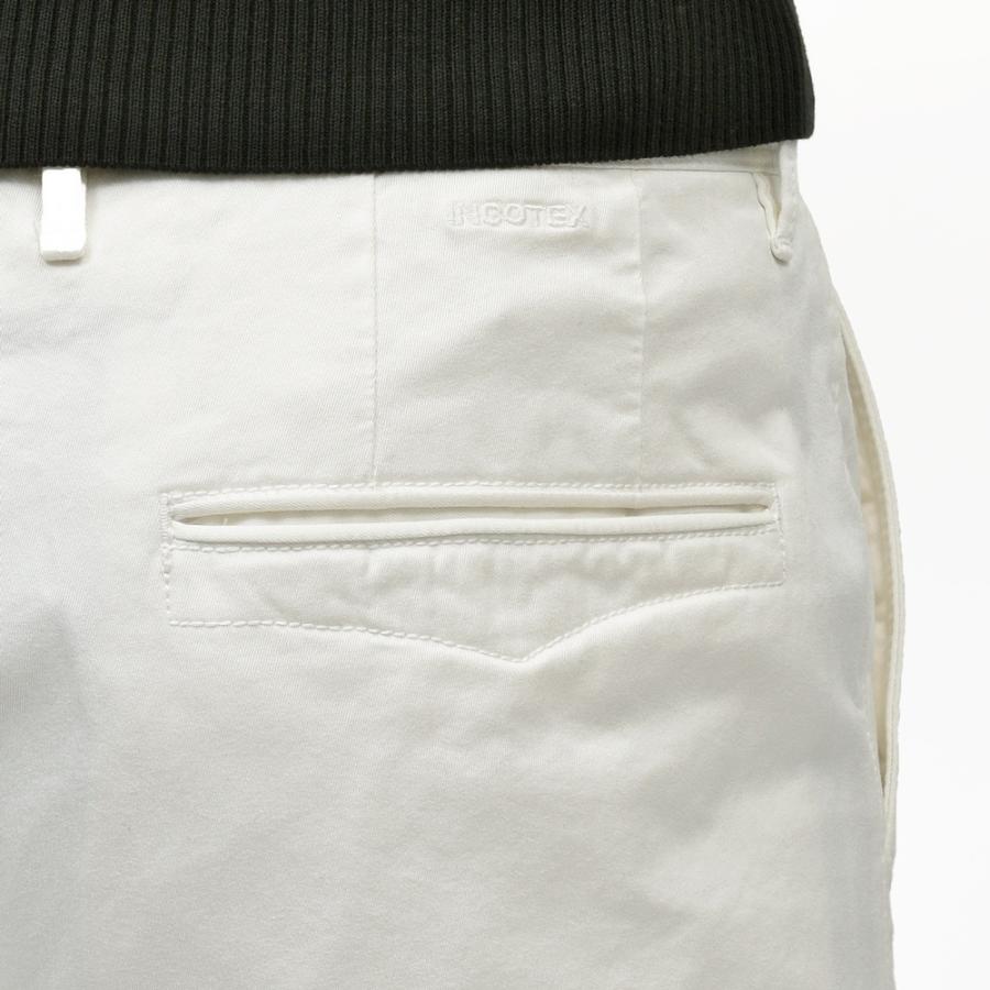 INCOTEX SLACKS（インコテックス スラックス）SLIM FIT ガーメントダイオーガニックコットンストレッチチノテーパードパンツ 18S100/9664C/51601 13061001052の画像