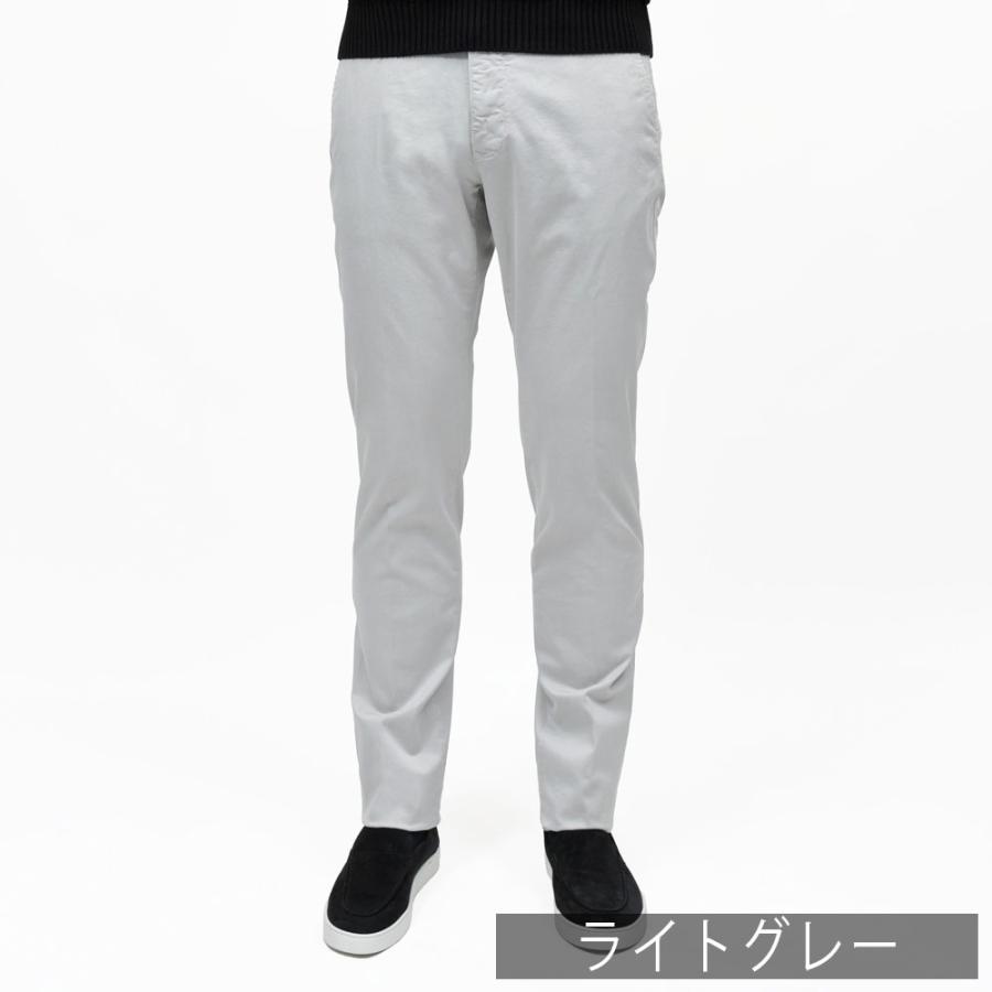 INCOTEX SLACKS（インコテックス スラックス）SLIM FIT ガーメントダイオーガニックコットンストレッチチノテーパードパンツ 18S100/9664C/51601 13061001052の画像