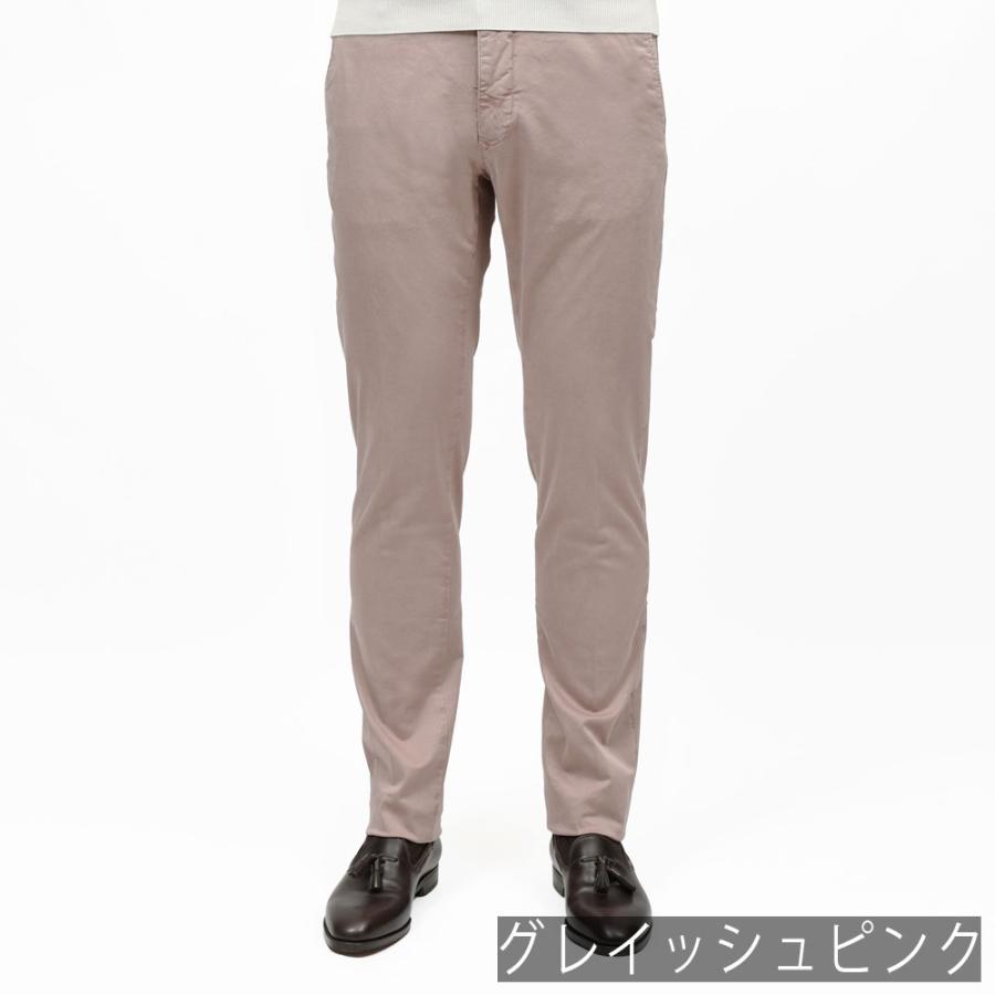 INCOTEX SLACKS（インコテックス スラックス）SLIM FIT ガーメントダイオーガニックコットンストレッチチノテーパードパンツ 18S100/9664C/51601 13061001052の画像