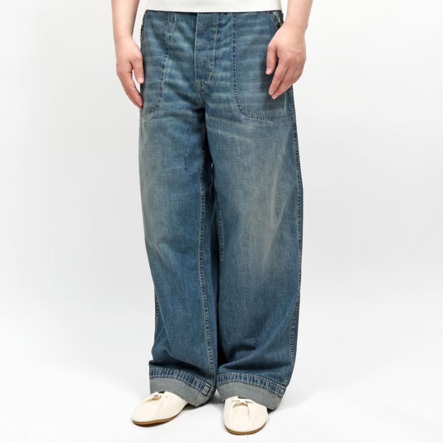 Maison Margiela（メゾン マルジェラ）ワイドレッグジーンズ S50KA0710M30021 13061401144の画像