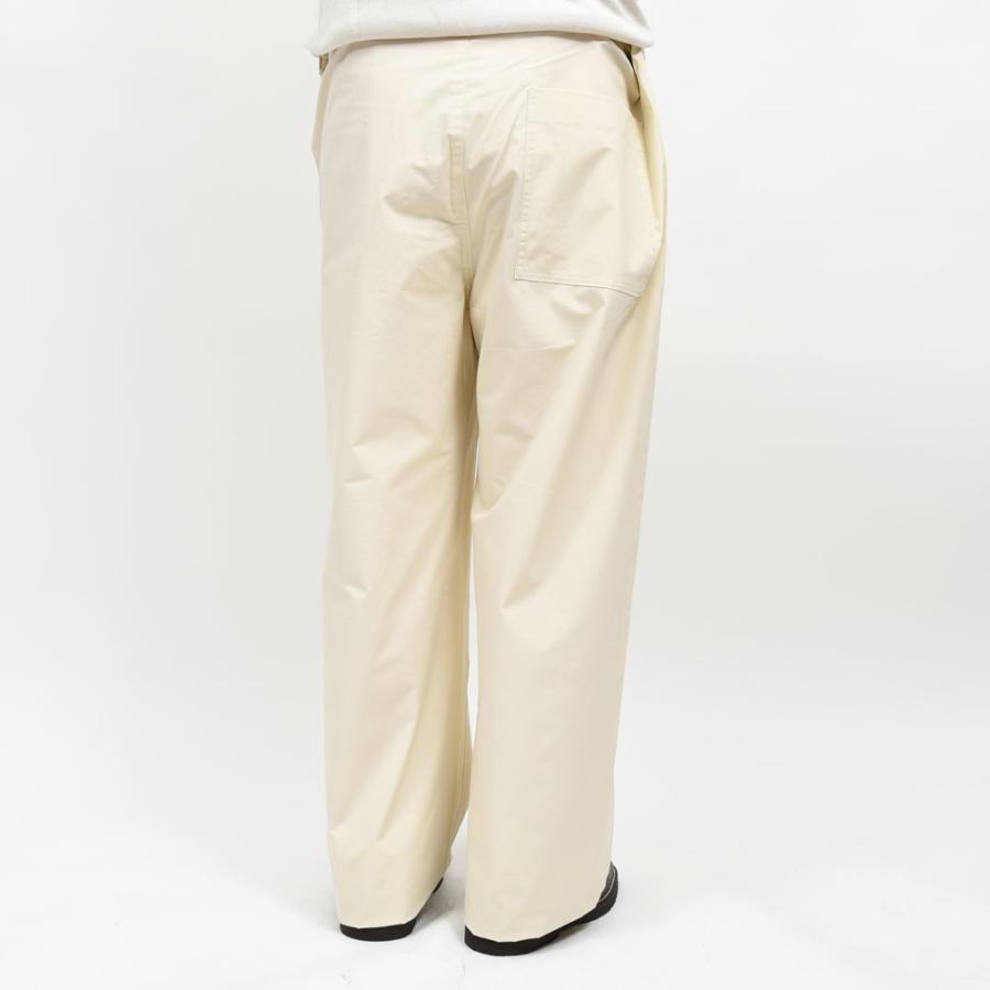CellarDoor（セラードアー）NEIL コットンポプリンベルテッドワイドパンツ 910555 genderless 13061700025の画像