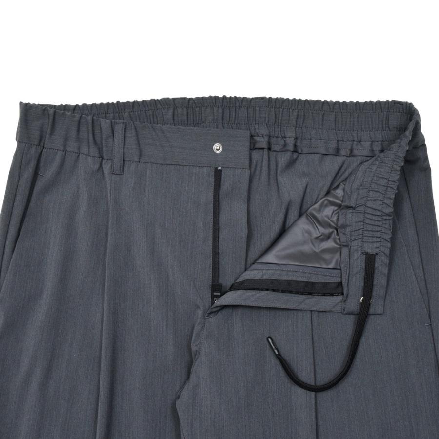 HERNO（ヘルノ）ウォーターレペレントテックウール1プリーツシャーリングパンツ PT000183U-33484 13065000132の画像