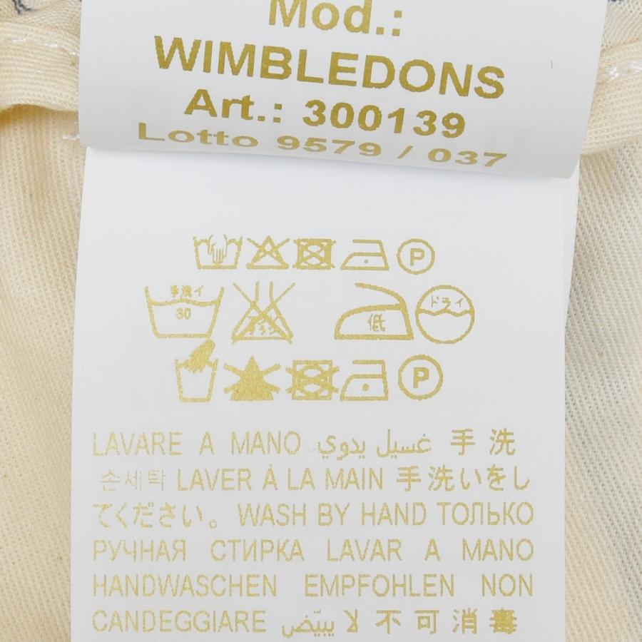 BRIGLIA1949（ブリリア1949）WIMBLEDONウィンブルドン コットンコンビストライプ1プリーツテーパードシャーリングパンツ WIMBS139 13065006109の画像