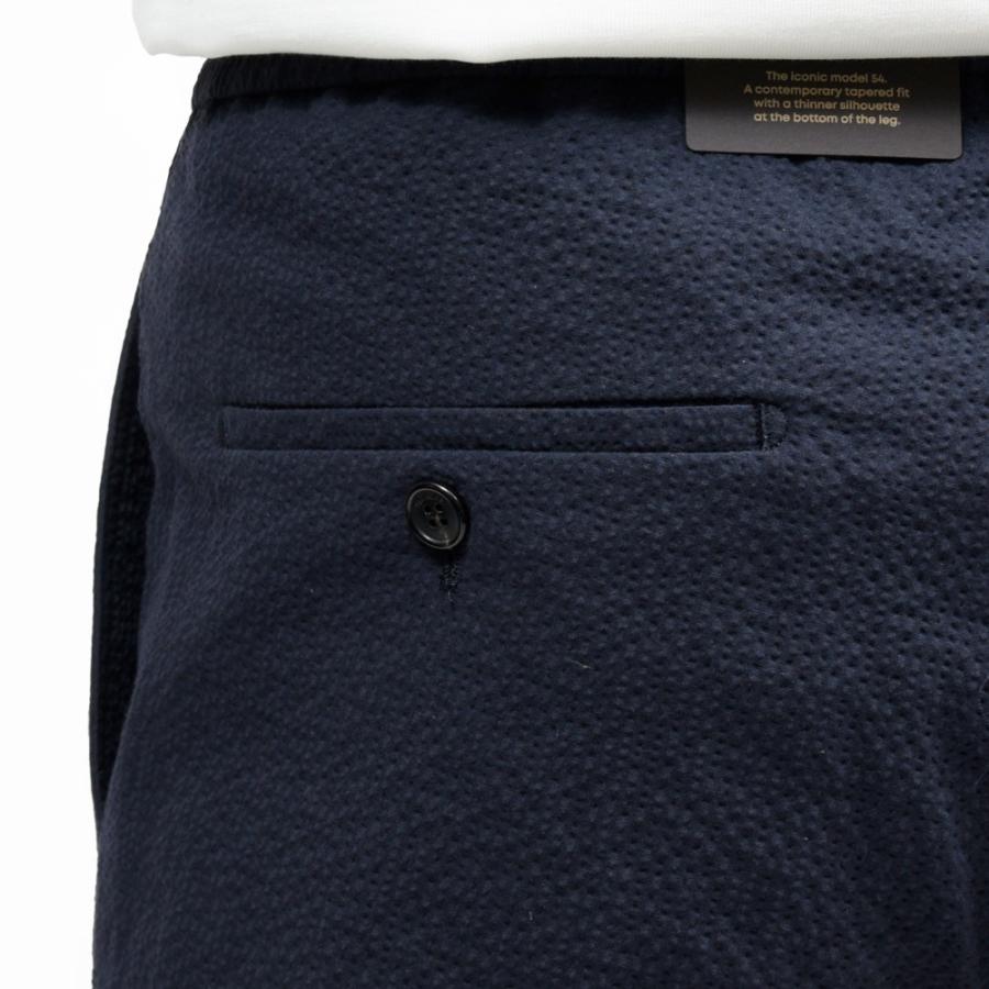 INCOTEX（インコテックス）TAPERED FIT ストレッチコットンシルクシアサッカー1プリーツシャーリングパンツ 470-51534(M) 13065302052の画像