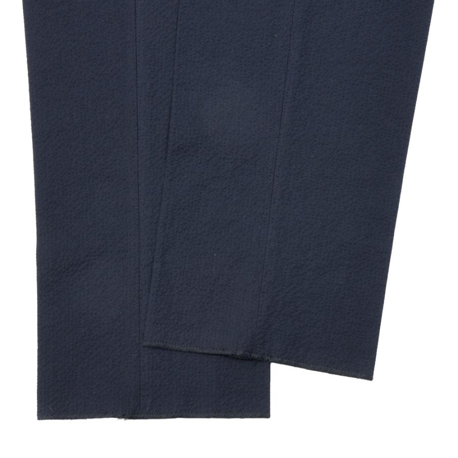INCOTEX（インコテックス）TAPERED FIT ストレッチコットンシルクシアサッカー1プリーツシャーリングパンツ 470-51534(M) 13065302052の画像