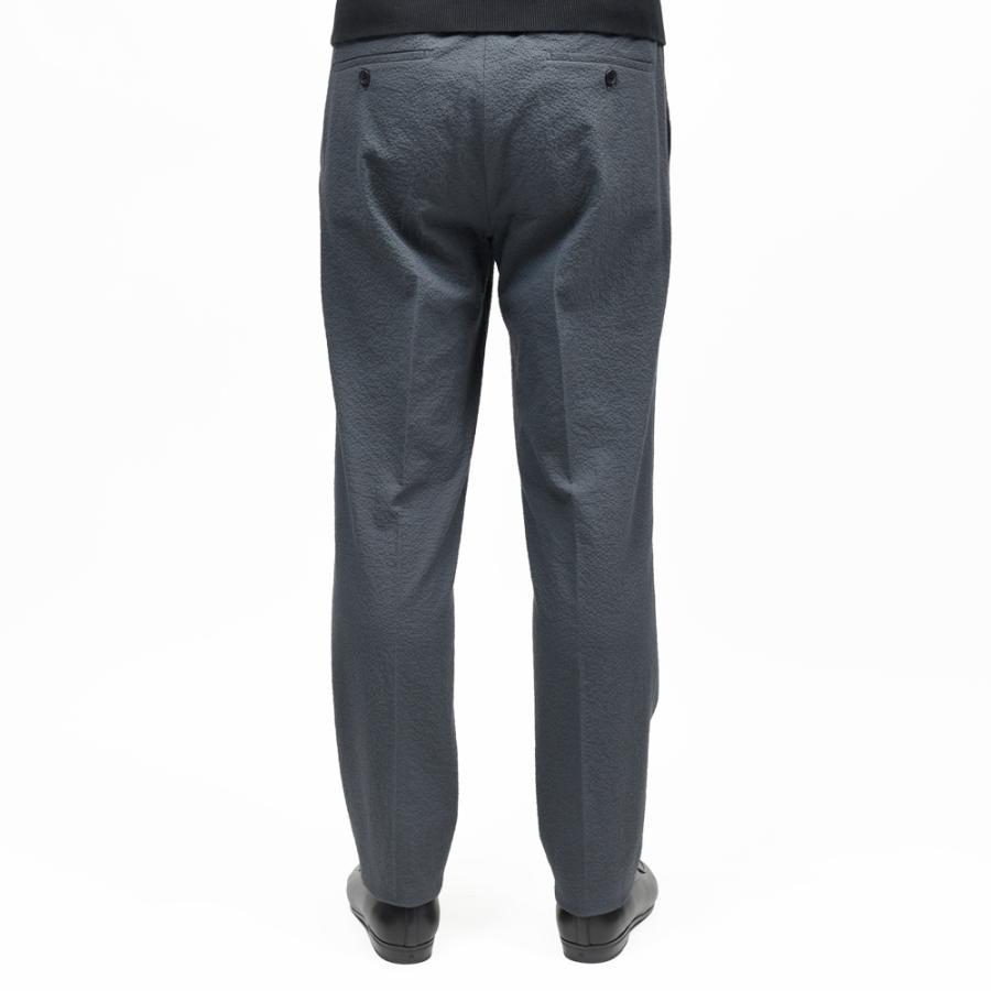INCOTEX（インコテックス）TAPERED FIT ストレッチコットンシルクシアサッカー1プリーツシャーリングパンツ 470-51534(M) 13065302052の画像
