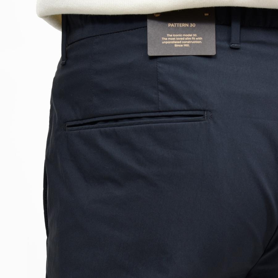 INCOTEX（インコテックス）SLIM FITテックコットンジャージ テーパードシャーリングパンツ 470-51540(M) 13065303052の画像