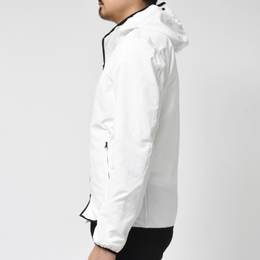 数量限定 Herno ヘルノ パーカー ウォーター レペレント ポリエステル ソリッド ダブルジップ ヨットパーカー トップス ホワイト 48 メンズ 絶賛 Theblindtigerslidell Com