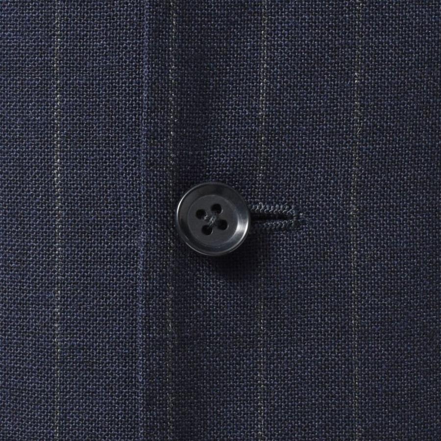 guji（グジ）ウールフレスコチョークストライプジレ(MADE BY RING JACKET / FOX Brothersファブリック使用)【春/夏】 14001201028   【SALE30】 |  | 04