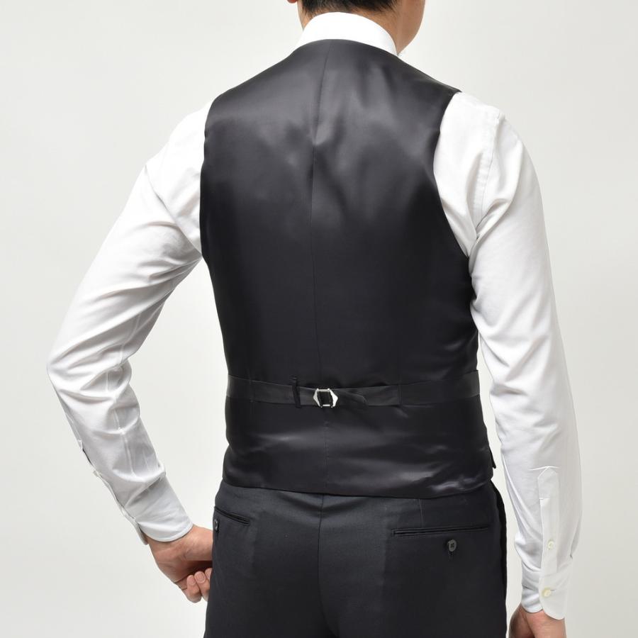 guji（グジ）SUPER130'sウールギャバジンソリッドジレ(MADE BY RING JACKET / LoroPianaファブリック使用)【オールシーズン】14001205028 |  | 02