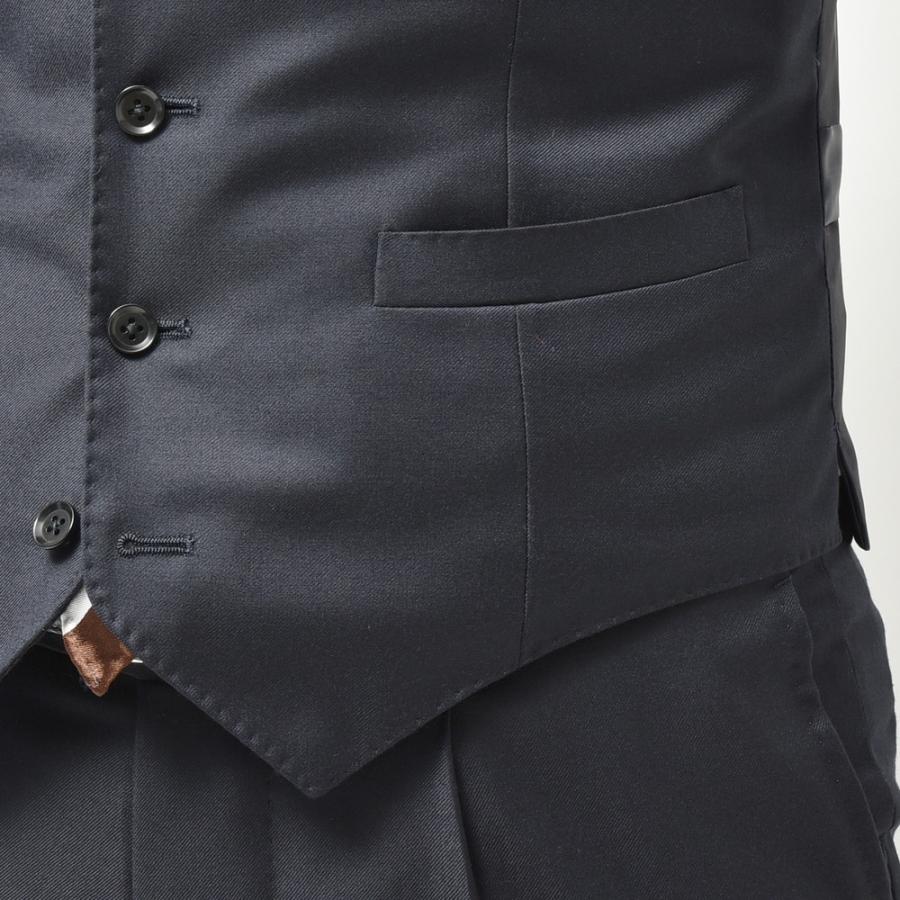 guji（グジ）SUPER130'sウールギャバジンソリッドジレ(MADE BY RING JACKET / LoroPianaファブリック使用)【オールシーズン】14001205028 |  | 03