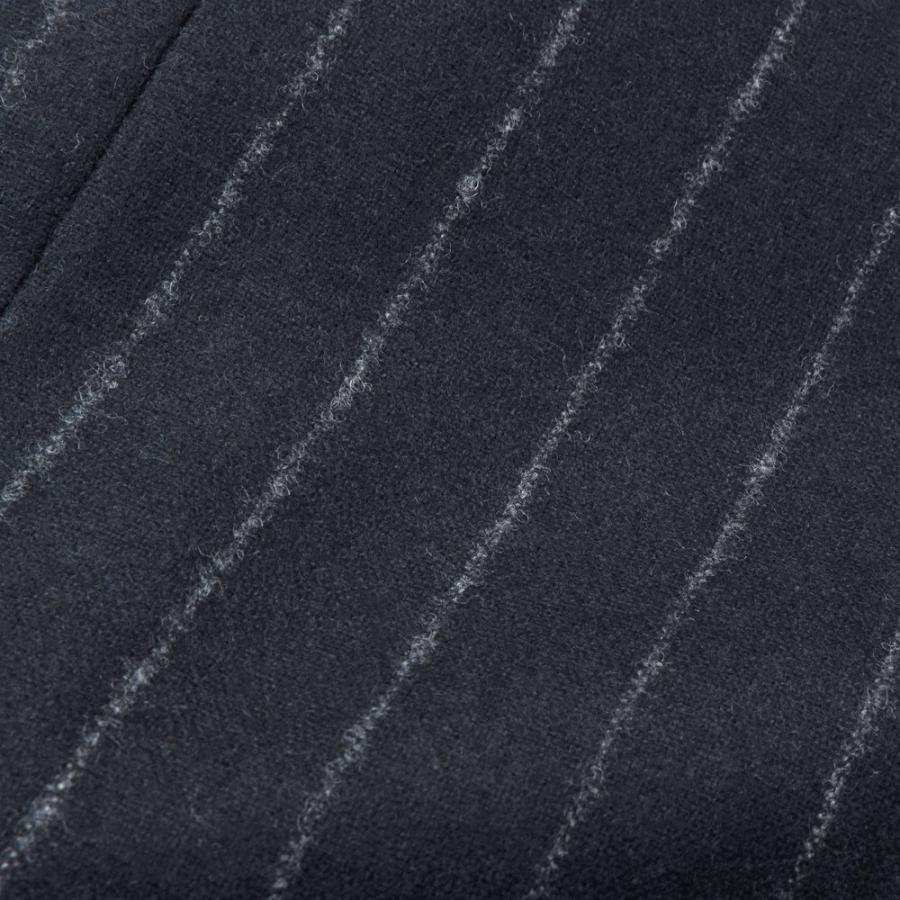 guji（グジ）ウールカシミアフランネルチョークストライプジレ(MADE BY RING JACKET / CARLO BARBERAファブリック使用) 【秋/冬】14002200028 |  | 06