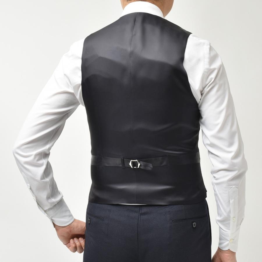 guji（グジ）ウールフレスコソリッドジレ(MADE BY RING JACKET / FOX Brothersファブリック使用)【春/夏】 14011200028 |  | 02