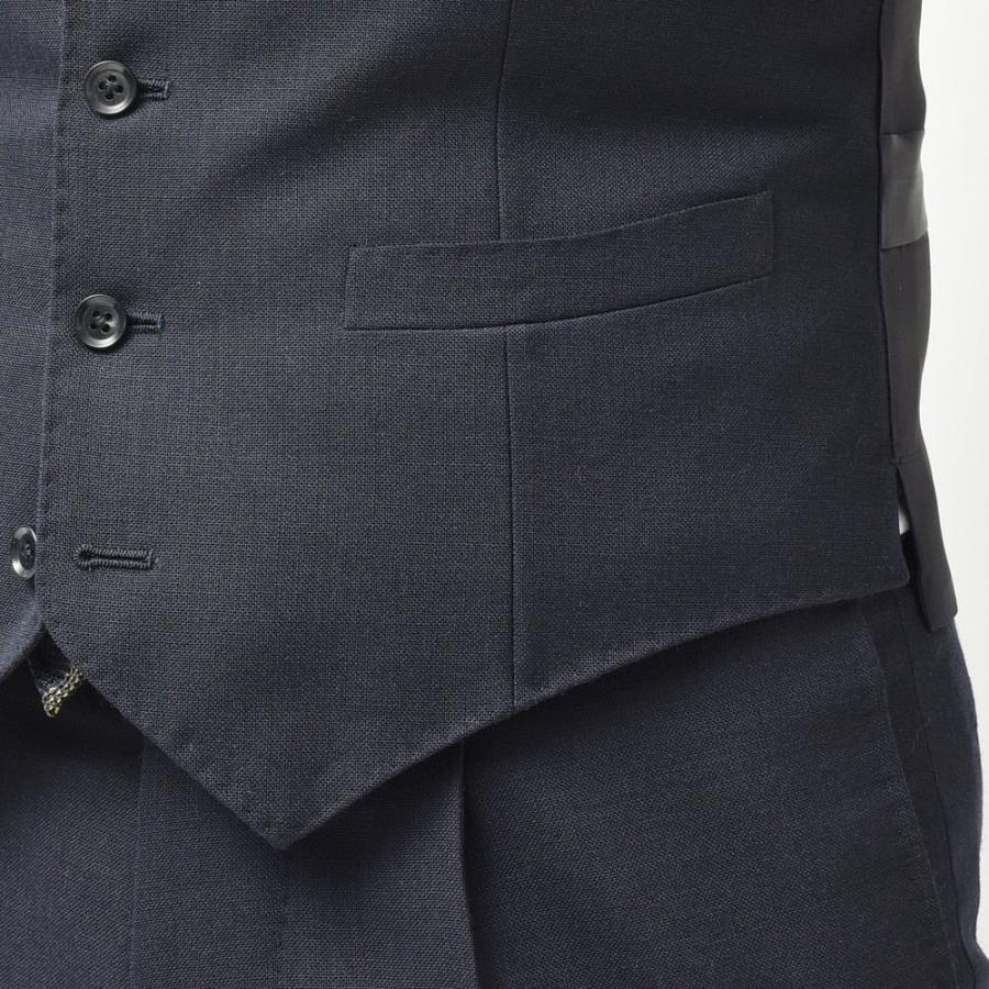 guji（グジ）ウールフレスコソリッドジレ(MADE BY RING JACKET / FOX Brothersファブリック使用)【春/夏】 14011200028 |  | 03