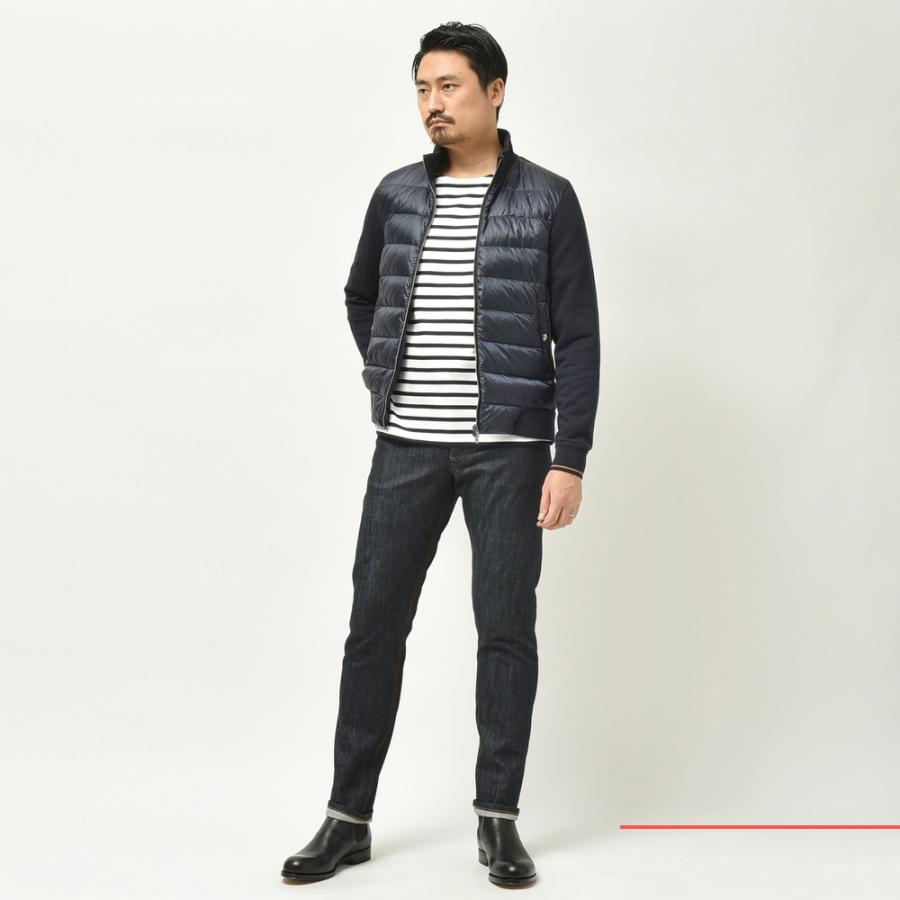 HERNO(ヘルノ)RESORTリゾート guji別注ウォーターレペレントナイロンライトダウンハイブリッドスタンドカラーブルゾン JP005UR-M01-50010+12020 14012006132 HERNO(ヘルノ)RESORTリゾート guji別注ウォーターレペレントナイロンライトダウンハイブリッドスタンドカラーブルゾン JP005UR-M01-50010+12020 14012006132