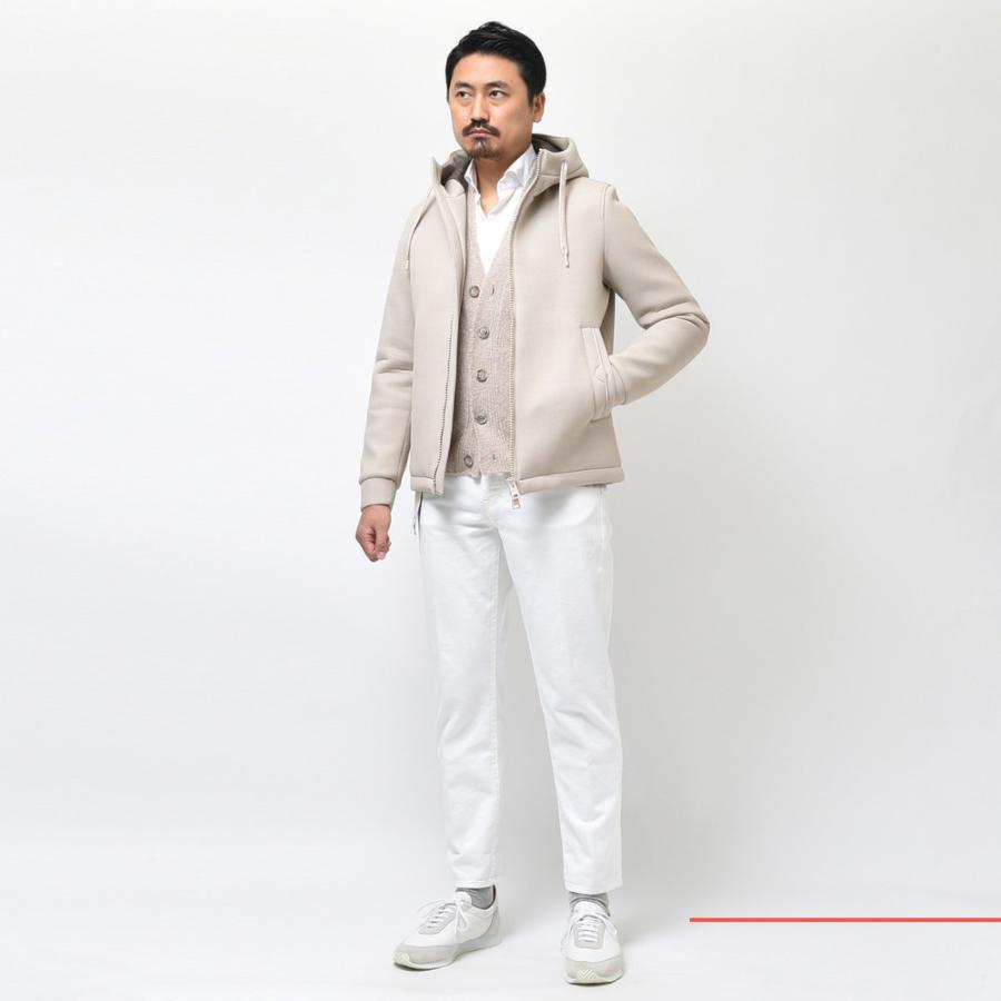 HERNO（ヘルノ）ダイアゴナルスキューバダブルジップフーディー