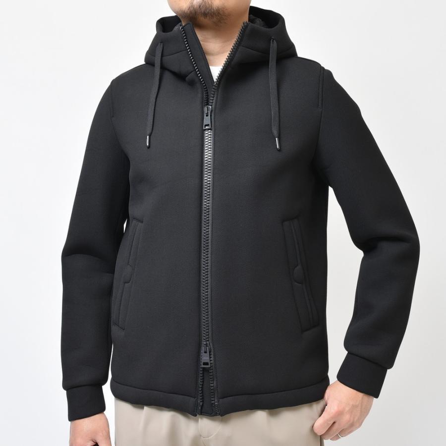 HERNO（ヘルノ）ダイアゴナルスキューバダブルジップフーディー 