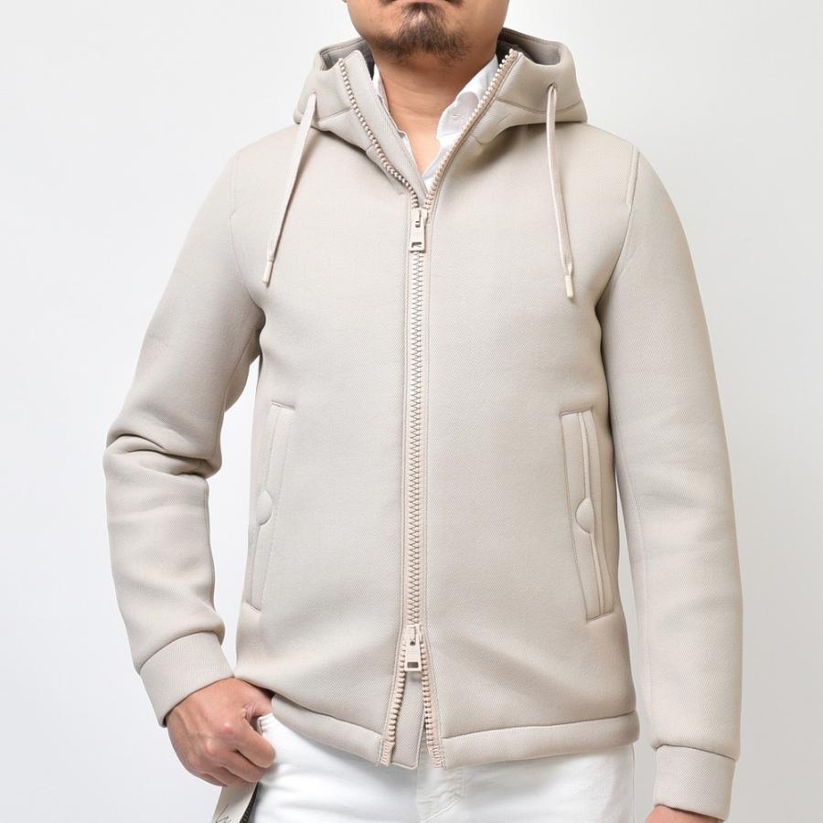 HERNO（ヘルノ）ダイアゴナルスキューバダブルジップフーディー