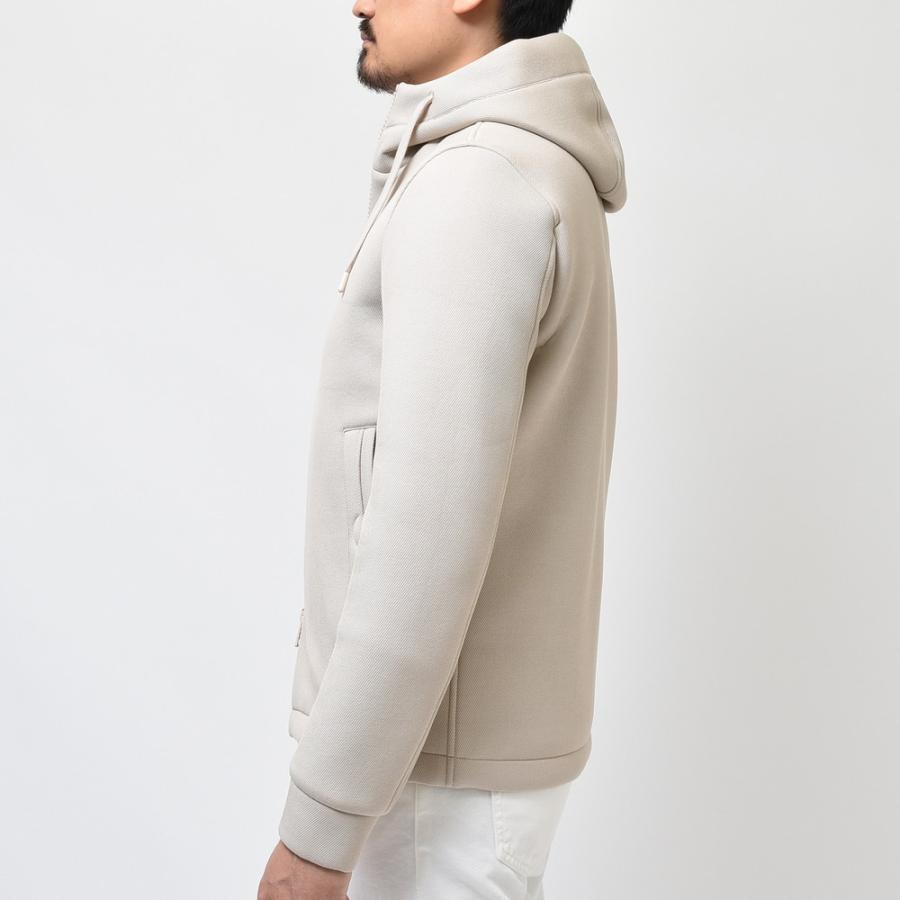 HERNO（ヘルノ）ダイアゴナルスキューバダブルジップフーディー