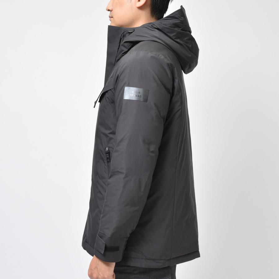 TATRAS（タトラス）MELDO ポリエステルタフタフーデッドダウン