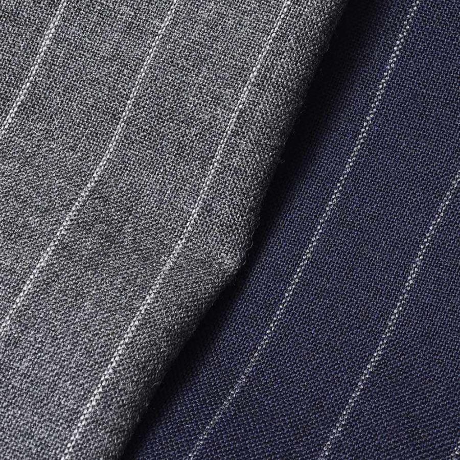 guji（グジ）フォックスブラザーズ ウールフレスコチョークストライプジレ(MADE BY RING JACKET)【SALE30】 |  | 11