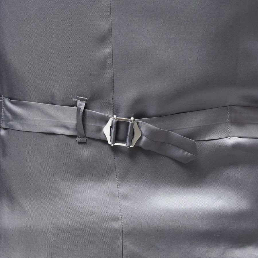 guji（グジ）フォックスブラザーズ ウールフレスコチョークストライプジレ(MADE BY RING JACKET)【SALE30】 |  | 05