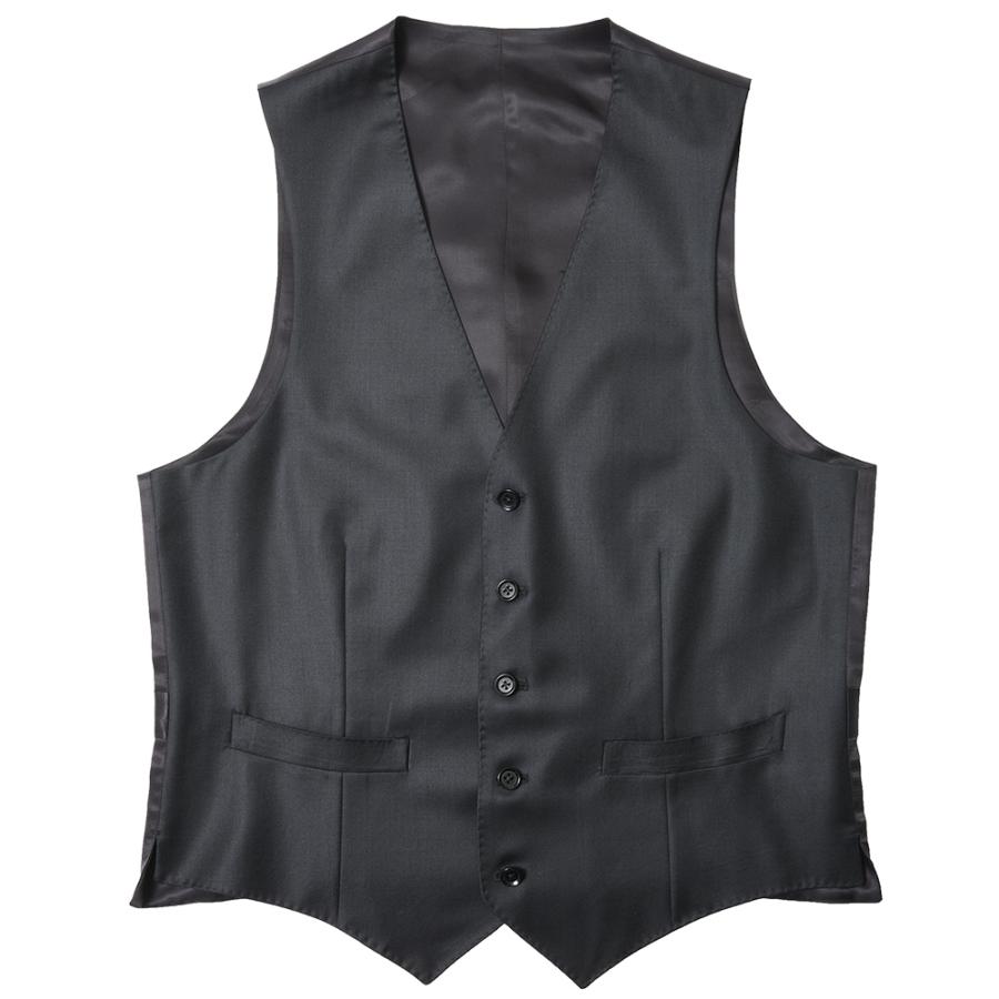 guji（グジ）SUPER150'sウールギャバジンソリッドジレ(MADE BY RING JACKET / LoroPianaファブリック使用)【オールシーズン】14021202028 | 