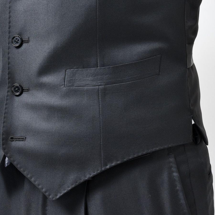 guji（グジ）SUPER150'sウールギャバジンソリッドジレ(MADE BY RING JACKET / LoroPianaファブリック使用)【オールシーズン】14021202028 |  | 03