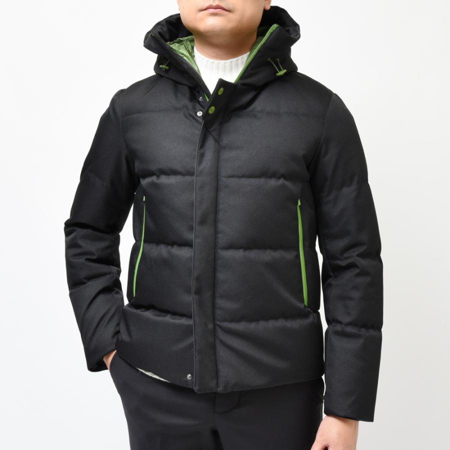 【SALE30】HERNO（ヘルノ）Laminarラミナー ウォーターレペレントポリエステルツイルダウンフーディージャケット ...