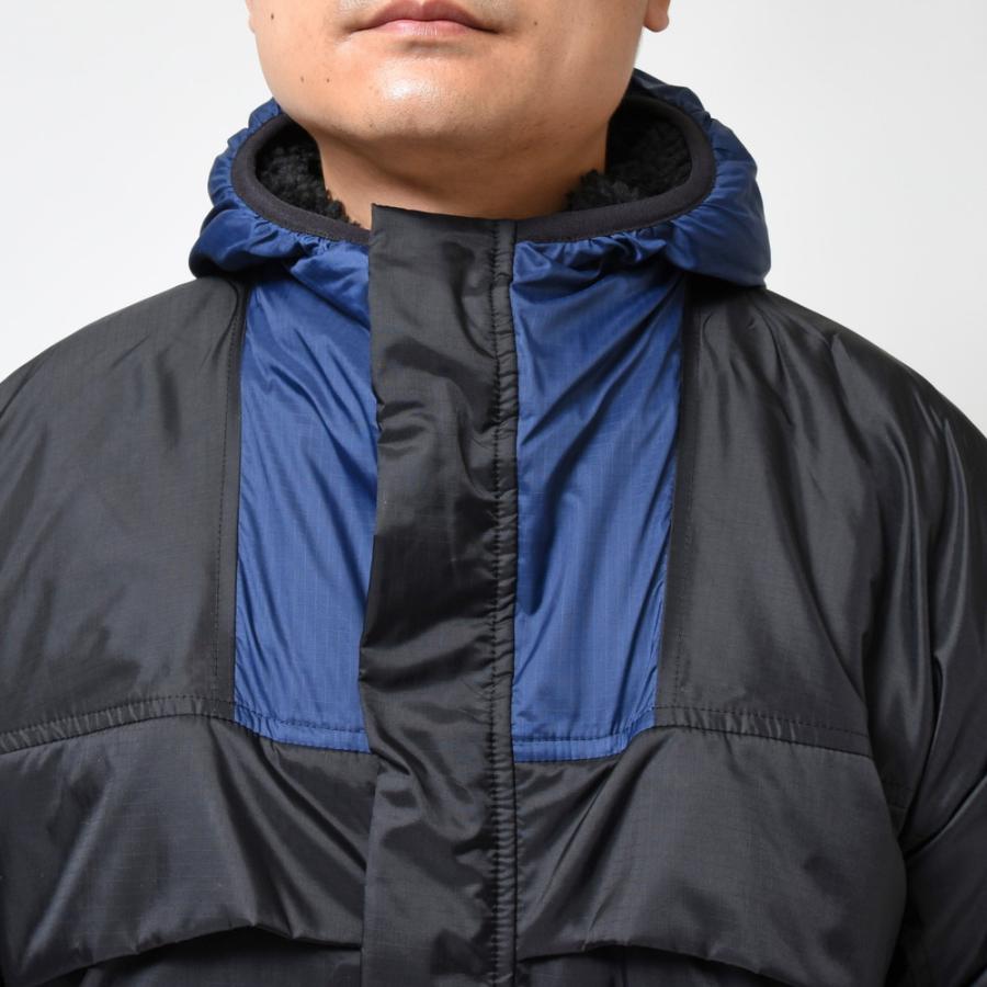 MARNI（マルニ）リップストップナイロンバイカラーリバーシブルフード