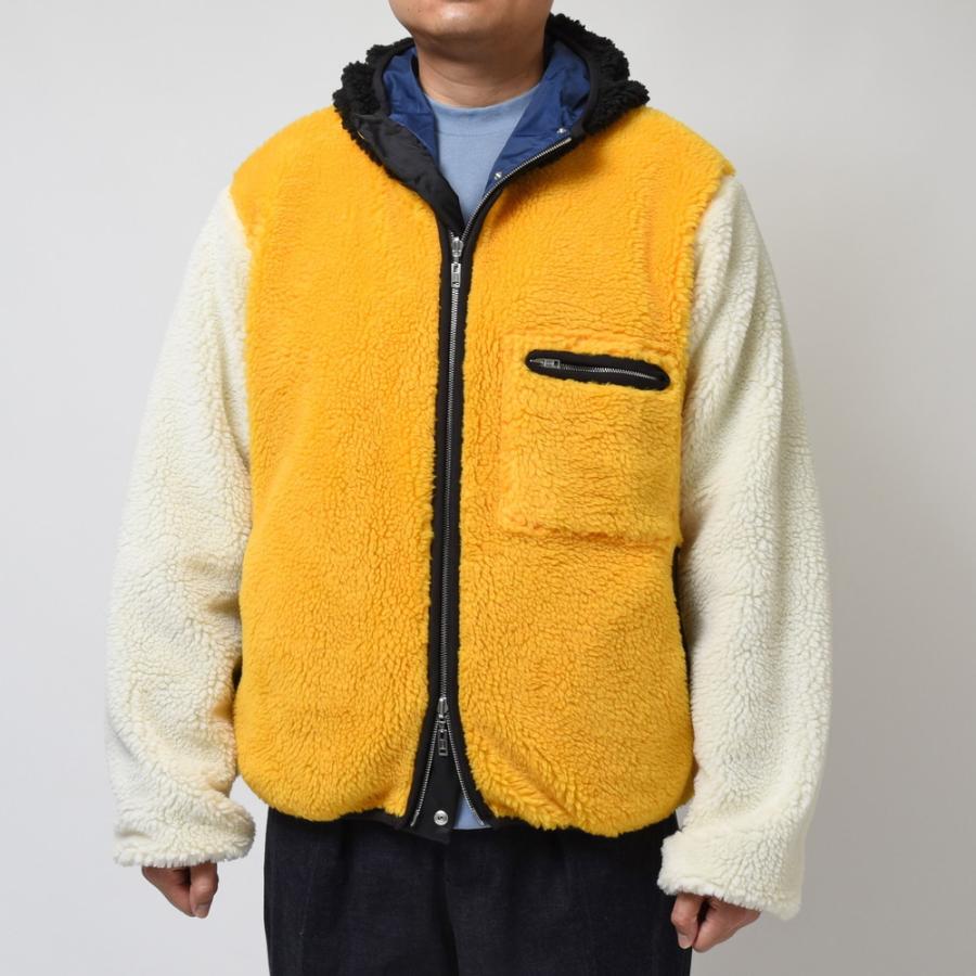 MARNI マルニ リップストップナイロンバイカラーリバーシブルフードブルゾン MARNI（マルニ）リップストップナイロンバイカラーリバーシブルフード
