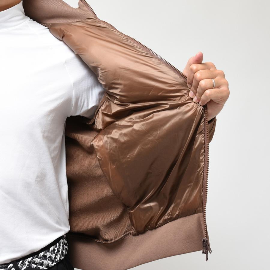 【SALE30】HERNO（ヘルノ）RESORTリゾート ウォーターレペレントナイロンライトダウンハイブリッドジップフーディー ...