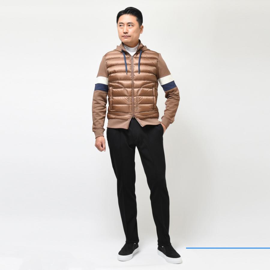 HERNO ヘルノ ハイブリッド ダウン ニット コンビ リゾート