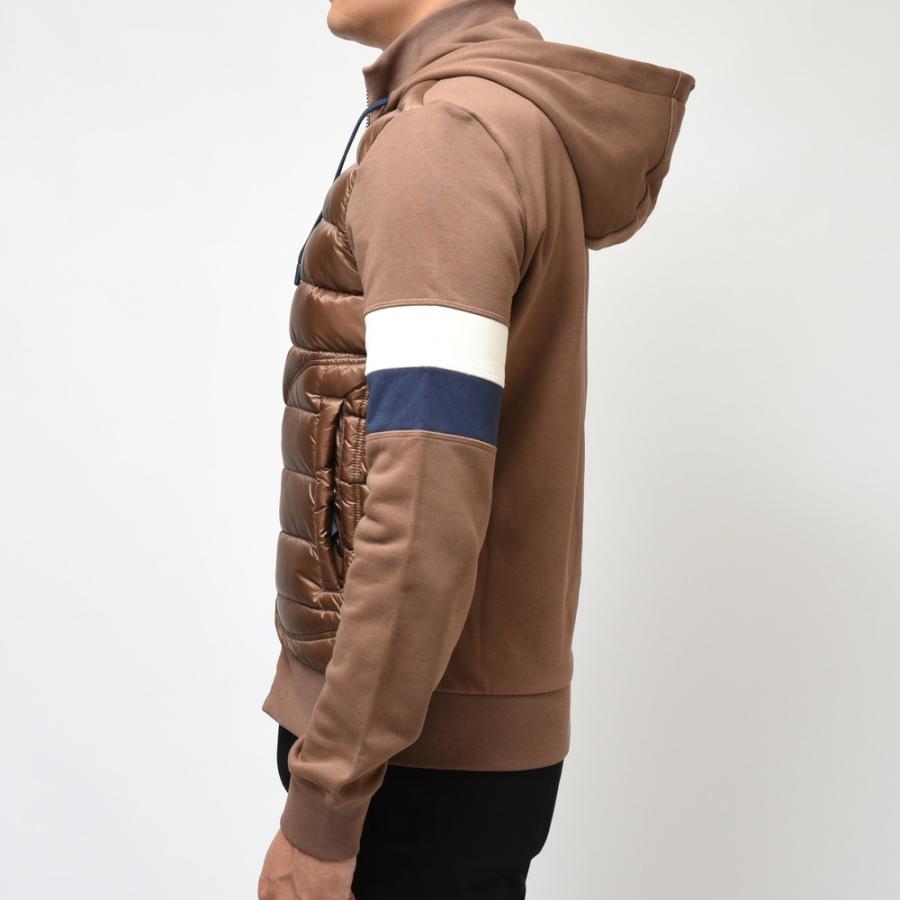 【SALE30】HERNO（ヘルノ）RESORTリゾート ウォーターレペレントナイロンライトダウンハイブリッドジップフーディー ...