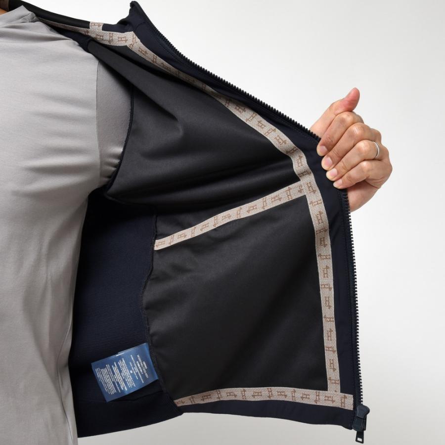 HERNO（ヘルノ）ストレッチナイロン×コットンミラノリブハイブリッド