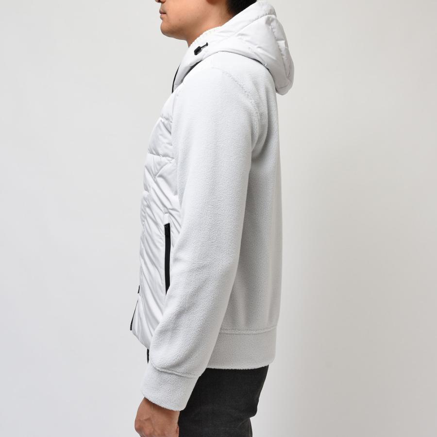 HERNO（ヘルノ）Laminarラミナー 2レイヤーゴアテックス×ウォーターレペレントフリースフーディーダウンブルゾン P00005UL ...
