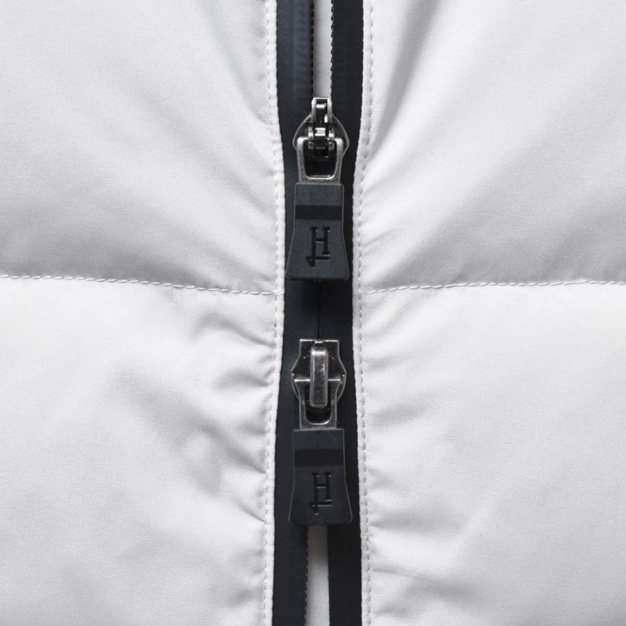 HERNO（ヘルノ）Laminarラミナー 2レイヤーゴアテックス×ウォーターレペレントフリースフーディーダウンブルゾン P00005UL ...