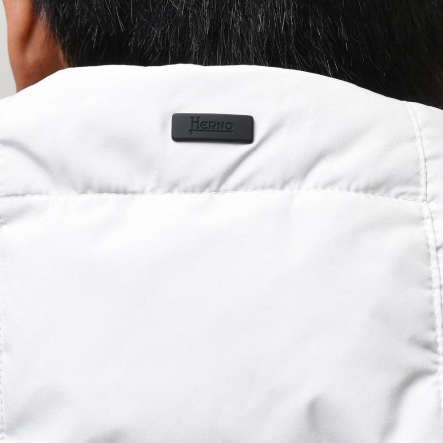 HERNO（ヘルノ）Laminarラミナー 2レイヤーゴアテックス×ウォーターレペレントフリースフーディーダウンブルゾン P00005UL ...